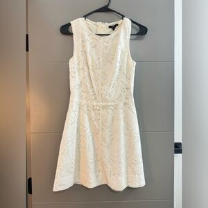 White lace H&M dress